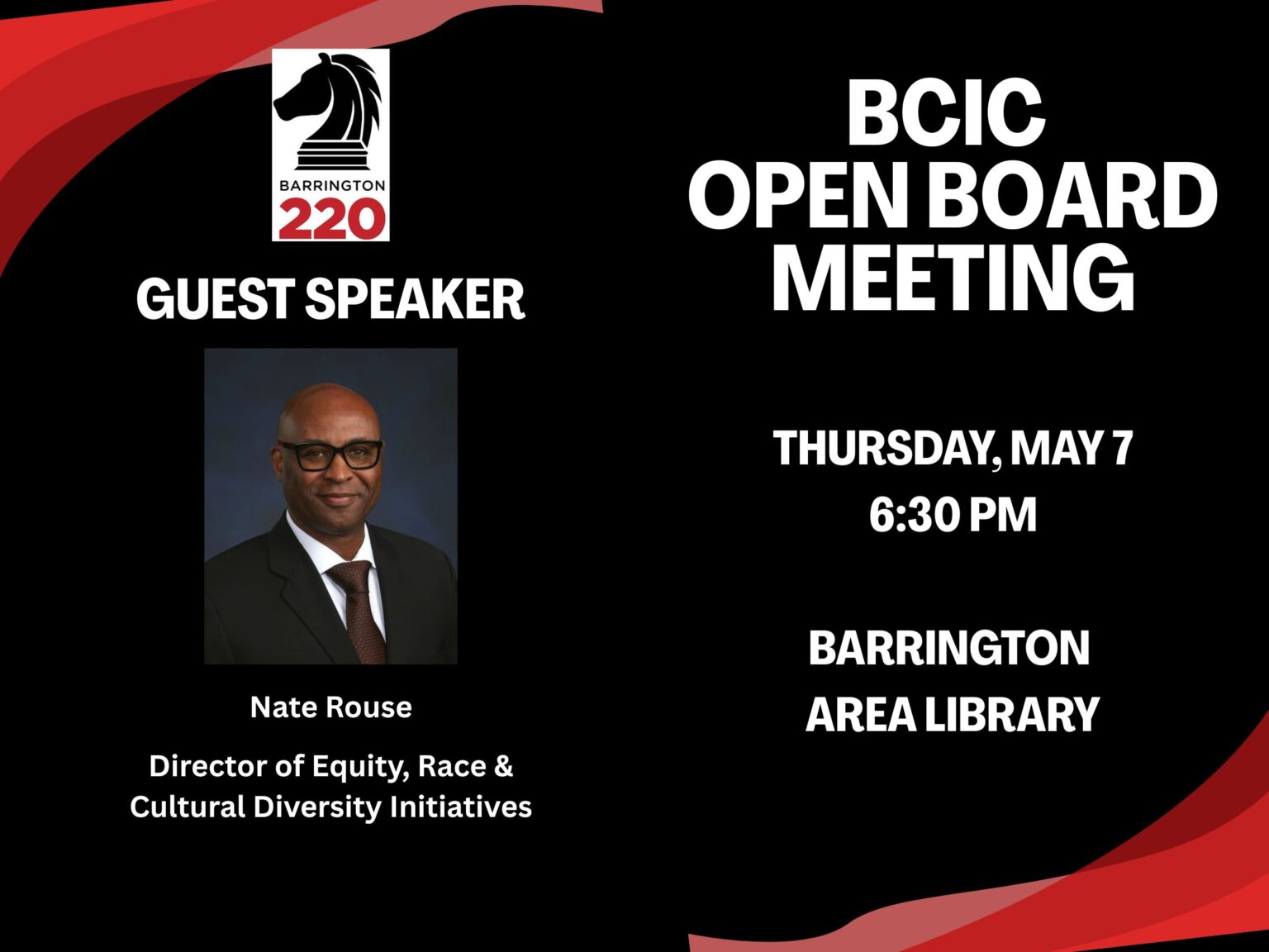 Black and Red Simple Coming Soon Poster