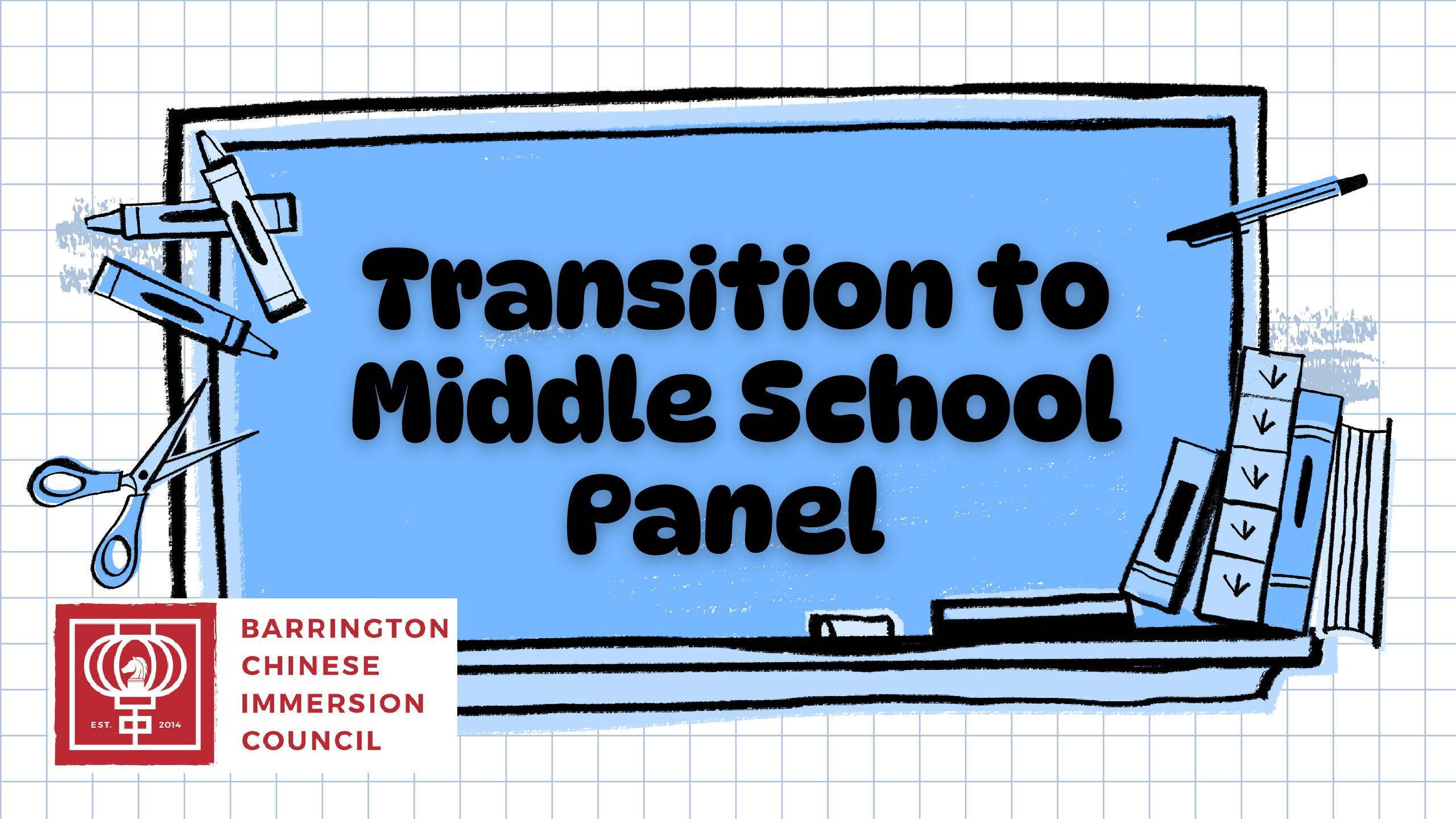 Blue White Decorative School Presentation (2)